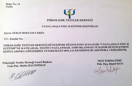 Uyugulamalı Wisc-R