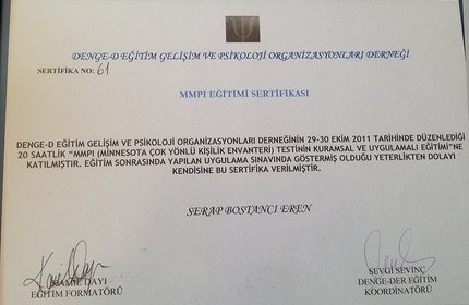 MMPI Eğitimi